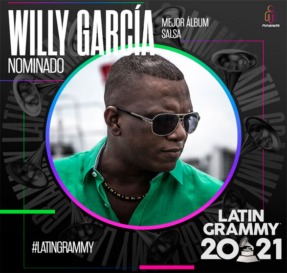  Willy García celebra su nominación al Latin GRAMMY®